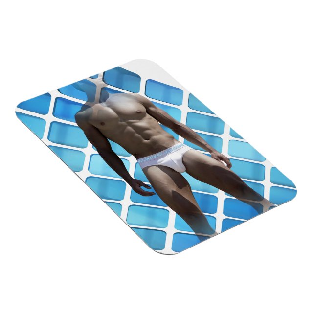 Magnet Flexible SlipperyJoe's Homme sous-vêtements 6 pack poitrine (Côté Droit)