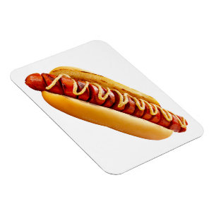 Magnet Flexible SlipperyJoe's hot dog ambiance estivale BBQ niché 