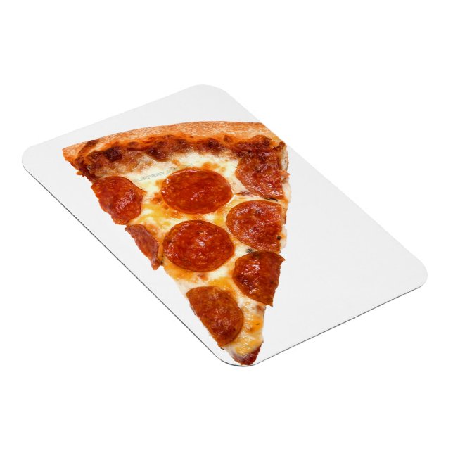 Magnet Flexible SlipperyJoe's Sliced Pizza pepperoni cheese delici (Côté Droit)