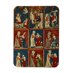 Magnet Flexible Sloane scènes Médicales et bibliques de 1977