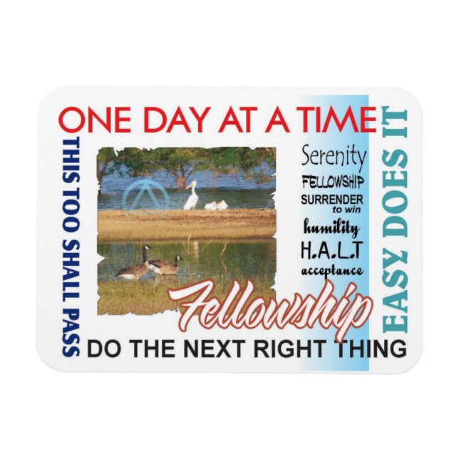 Magnet Flexible slogans de récupération (Horizontal)