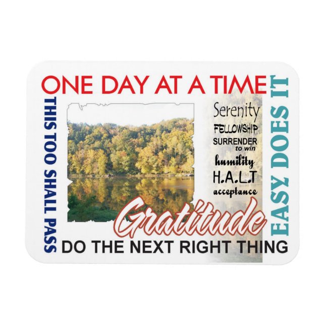 Magnet Flexible slogans de récupération (Horizontal)