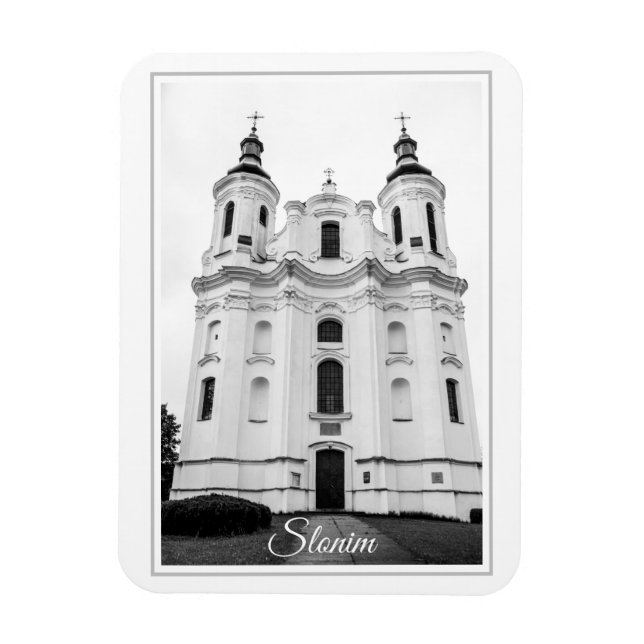 Magnet Flexible Slonim Biélorussie Architecture City Cathédrale (Vertical)