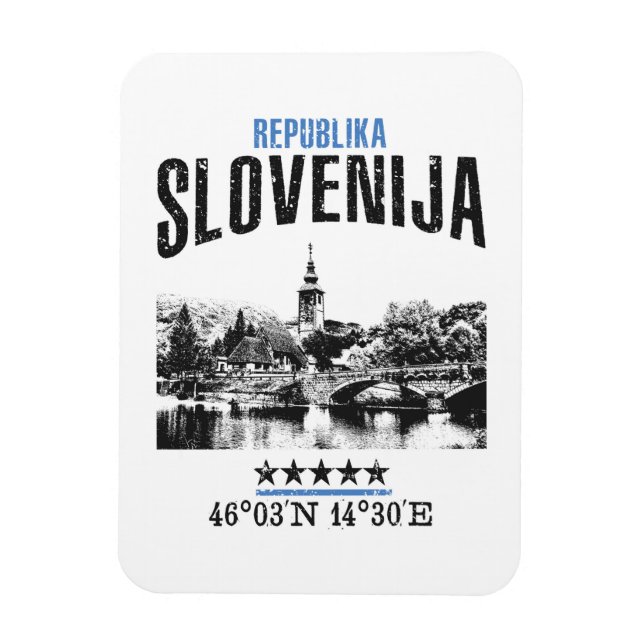 Magnet Flexible Slovénie (Vertical)