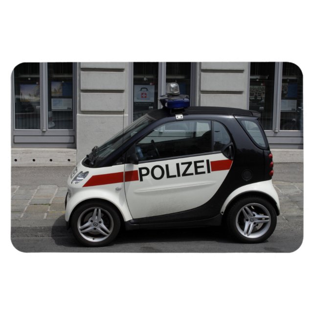 Magnet Flexible Smart Polizei Auto (Horizontal)