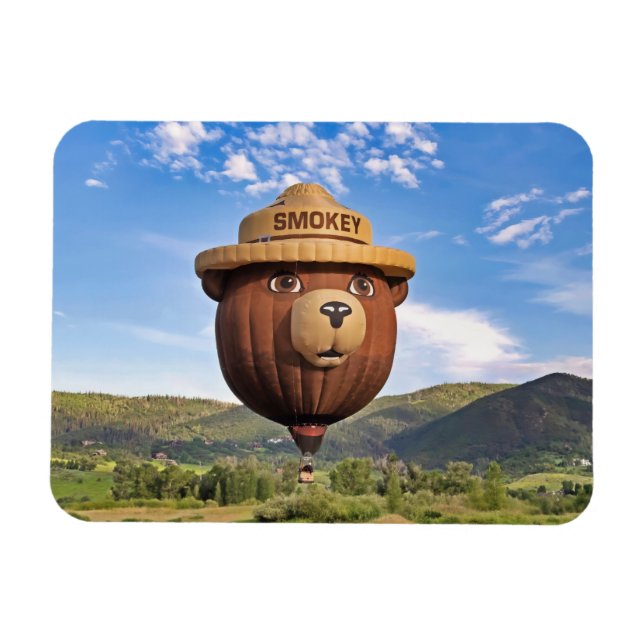 Magnet Flexible Smokey Bear in Colorado (Horizontal)