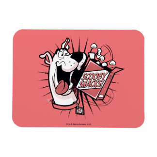 Magnet Flexible Snacks Scooby Doo demi-teinte Scooby