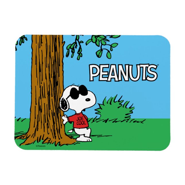 Magnet Flexible Snoopy "Joe Cool" debout (Horizontal)