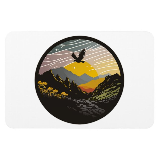 Magnet Flexible Snowdonia (Horizontal)