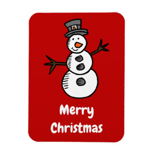 Magnet Flexible Snowman