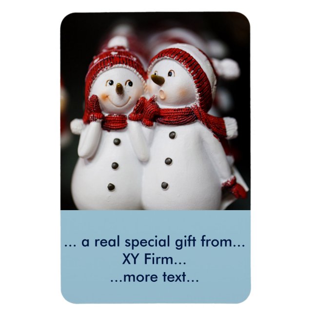 Magnet Flexible Snowman20150907 (Vertical)