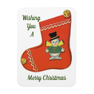 Magnet Flexible Snowman mignon Sur Aimant De Stockage