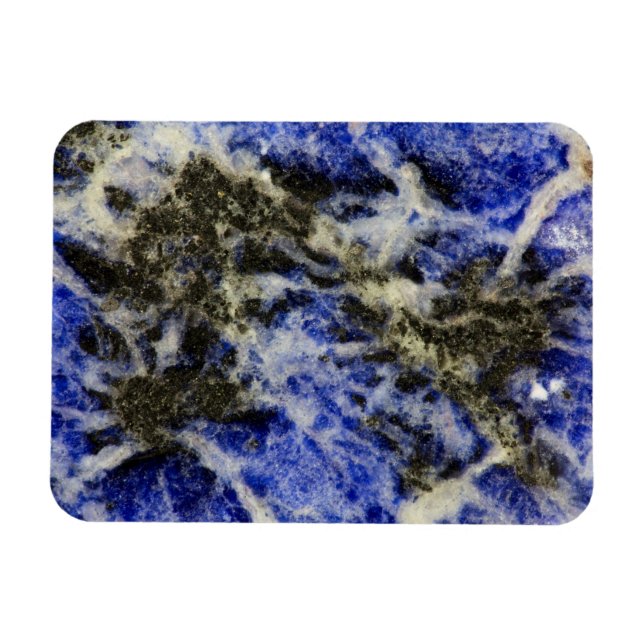 Magnet Flexible Sodalite bleue (Horizontal)