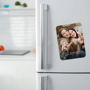 Magnet Flexible Soeurs Soeurs Soeurs Soeurs Soeurs Soins de coeur 