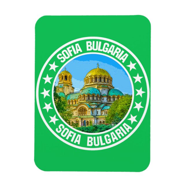 Magnet Flexible Sofia Bulgarie (Vertical)