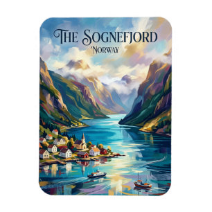 Magnet Flexible Sognefjord Norvège