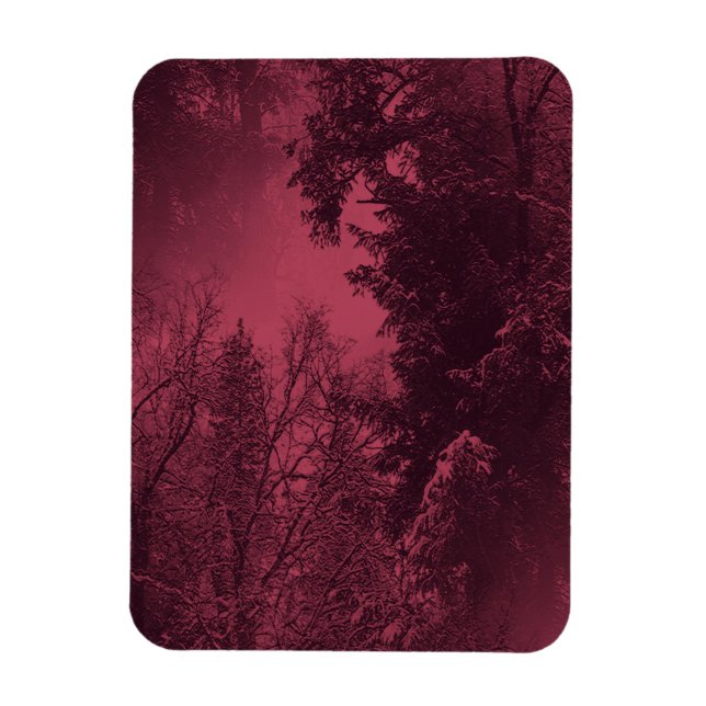 Magnet Flexible Soirée en hiver... (Vertical)