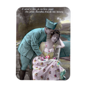 Magnet Flexible Soldat et amoureux