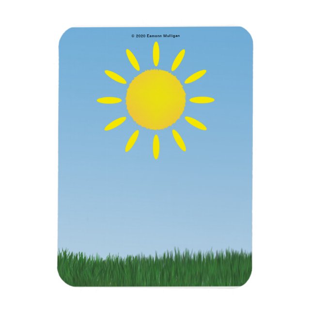 Magnet Flexible Soleil (Vertical)