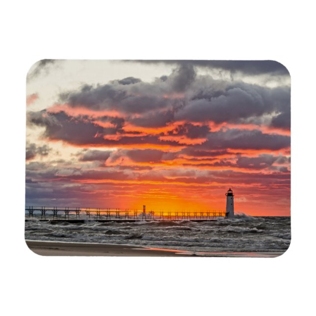 Magnet Flexible Soleil coulant sous l'horizon (Horizontal)