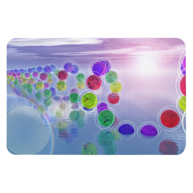 Magnet Flexible Soleil dans leurs cours Aimant flexible (Horizontal)