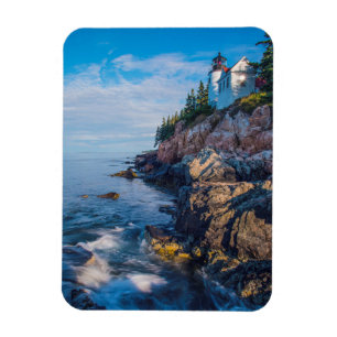 Magnet Flexible Soleil matinal Au Phare De Bass Harbour