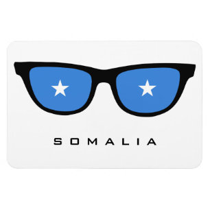 Magnet Flexible Somalie Nuances texte et aimant couleur personnali