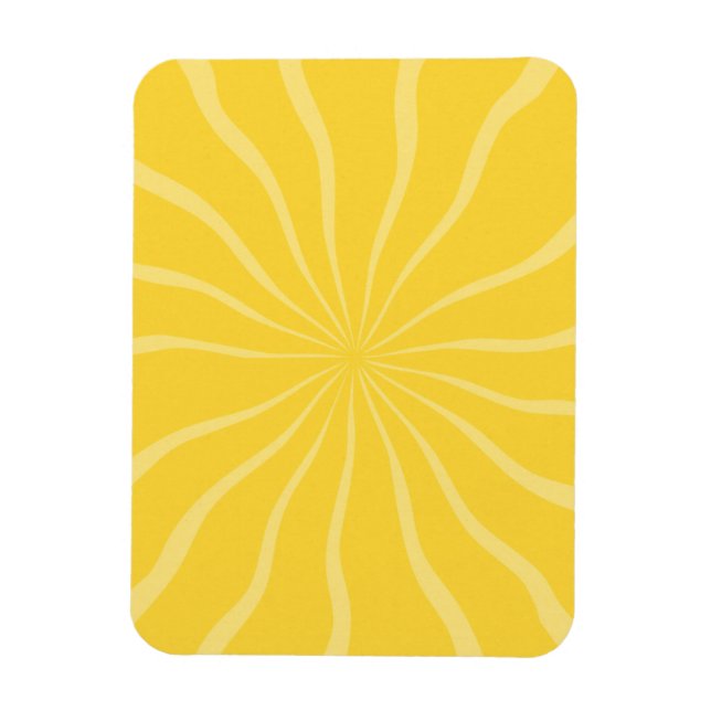 MAGNET FLEXIBLE SOMME DE SABLE ET DE SEA BRIGHT YELLOW SUNSHINE SU (Vertical)