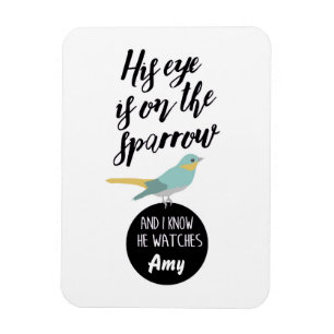 Magnet Flexible Son Oeil Est Sur L'Aimant Du Bruant