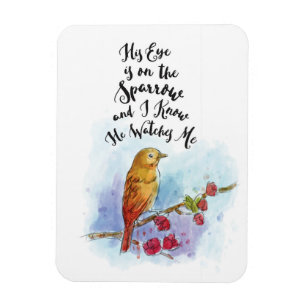 Magnet Flexible Son Oeil Est Sur L'Aimant Du Bruant