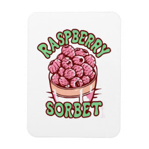 Magnet Flexible Sorbet de framboise