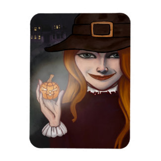 Magnet Flexible Sorcière avec l'aimant Jack O'Lantern