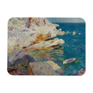 Magnet Flexible Sorolla-Roche de Joaquin de Javea et du bateau