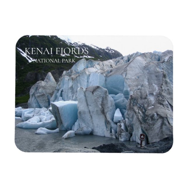 Magnet Flexible Sortie Glacier Toe, Kenai Fjords National Park, AK (Horizontal)
