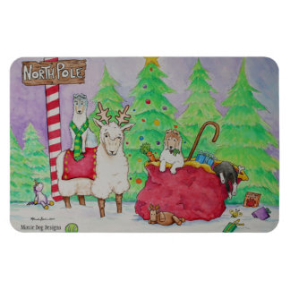 Magnet Flexible Souhaitez À Ewe Un Joyeux Noël