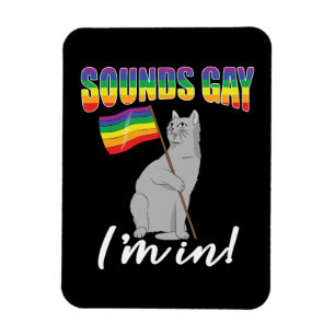 Magnet Flexible Sounds Gay I'm
