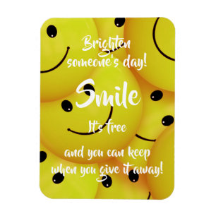Magnet Flexible Souriez, Encouragez La Gentillesse