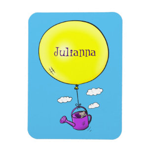 Magnet Flexible Souris mignonne dans la canette d'arrosage avec de