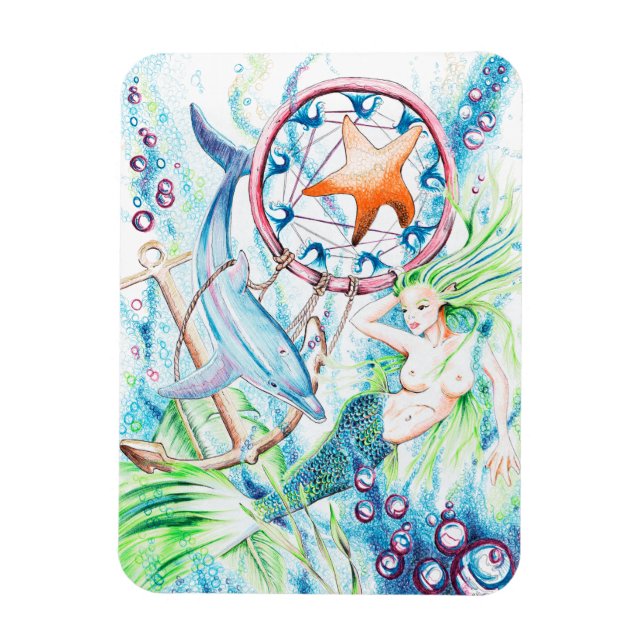 Magnet Flexible Sous la mer (Vertical)