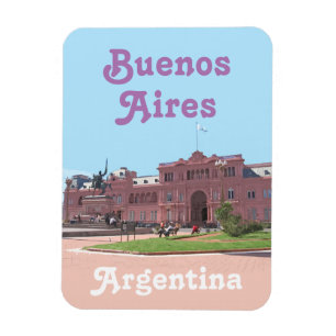 Magnet Flexible Souvenir de Buenos Aires, Argentine
