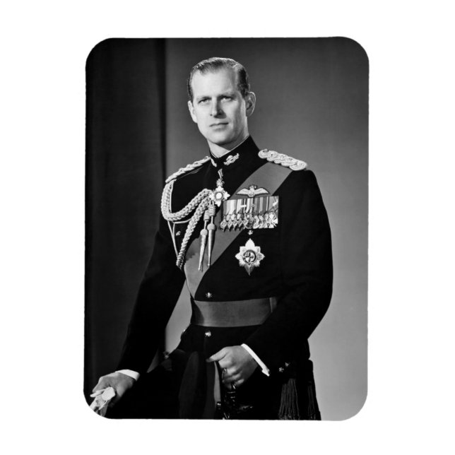 Magnet Flexible Souvenir du prince Philip 1921-2021 (Vertical)