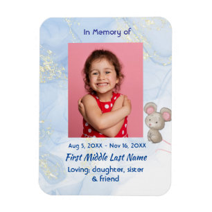 Magnet Flexible Souvenir mémorial Souris Mignon Petits Enfants