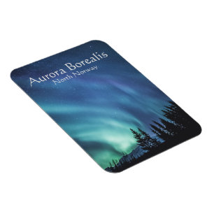 Magnet Flexible Souvenir Northern Lights