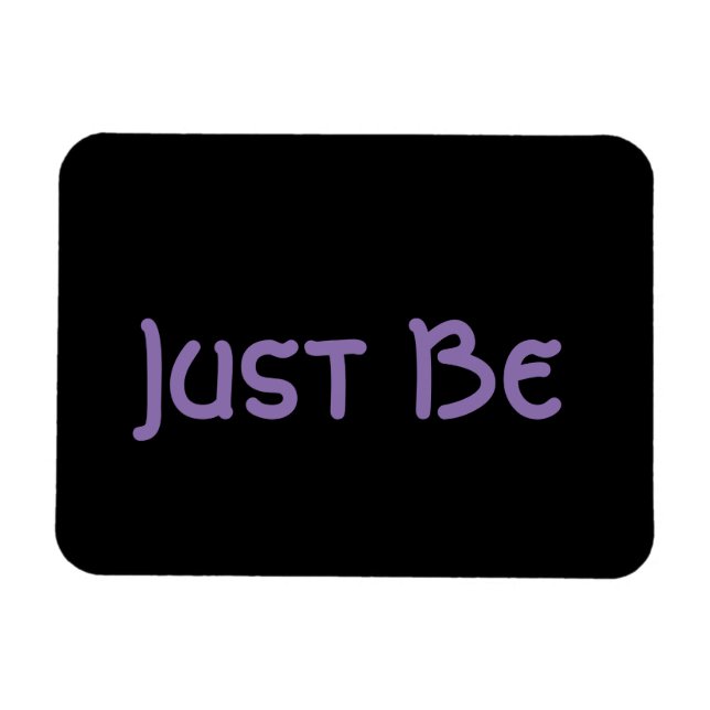 Magnet Flexible "Soyez" Phrase Lavender Lettre (Horizontal)