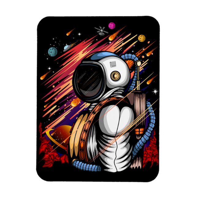 Magnet Flexible Spaceman (Vertical)
