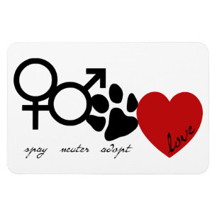 Magnet Flexible Spay-Neuter-Adopt-Love