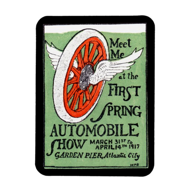 Magnet Flexible Spectacle automobile du New Jersey Spring 1917 (Vertical)