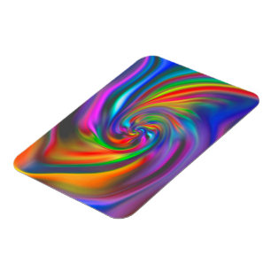 Magnet Flexible Spirales Arrière - plans Abstraites Soft II