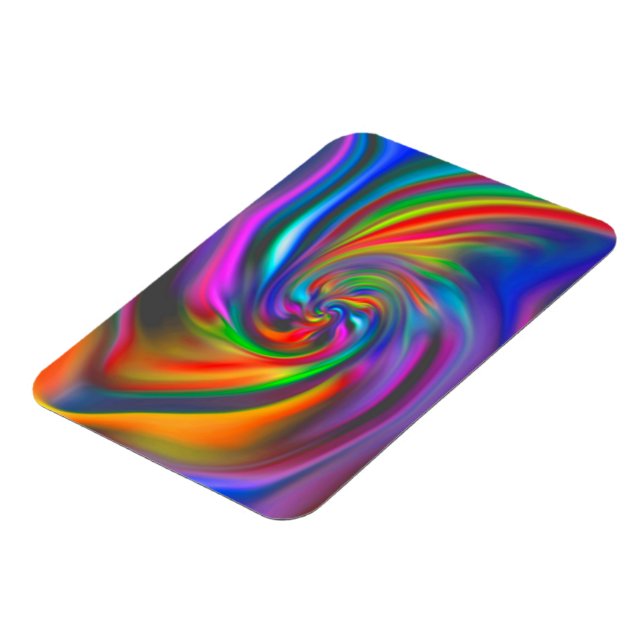 Magnet Flexible Spirales Arrière - plans Abstraites Soft II (Côté Gauche)