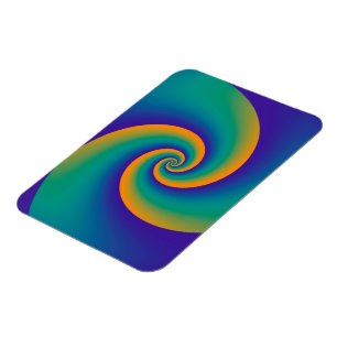 Magnet Flexible Spirales Arrière - plans Abstraites V